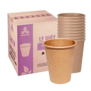 Ly giấy kraft 360ml - 12oz - Caboo Cup