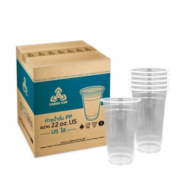 Ly nhựa 650ml - 22oz - Caboo Cup