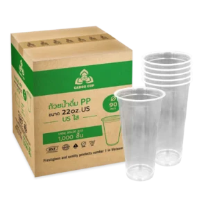 Ly nhựa 650ml - 22oz - Caboo Cup