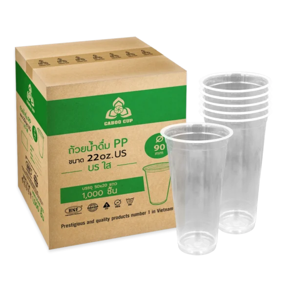 Ly nhựa 650ml - 22oz - Caboo Cup