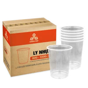 Ly nhựa 900ml - 1000ml - Caboocup.com