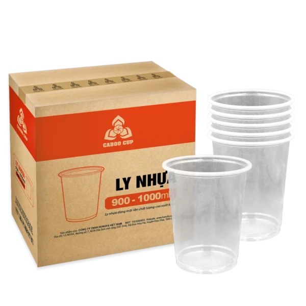 Ly nhựa 900ml - 1000ml - Caboocup.com