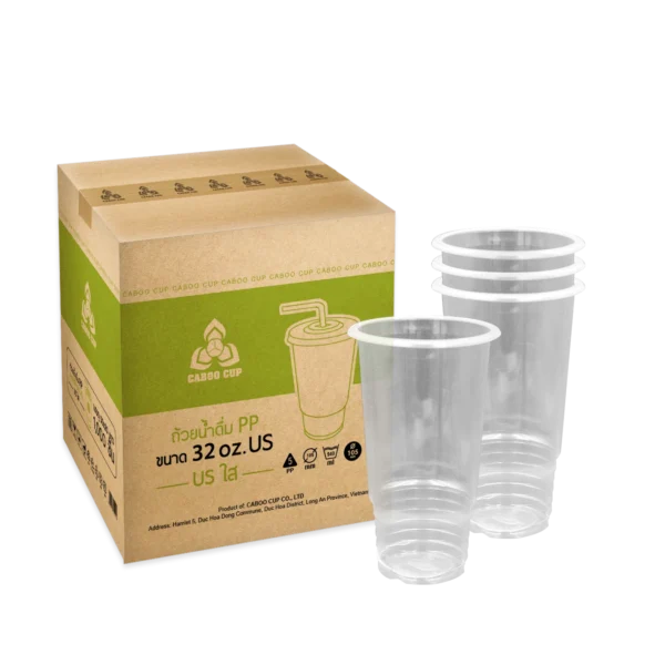 Ly nhựa 950ml - 32oz - Caboo Cup