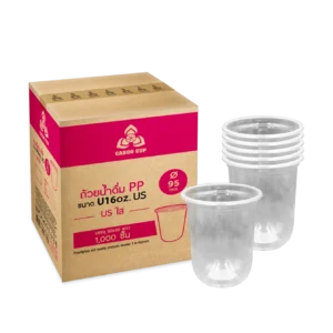 Ly nhựa đáy bầu 500ml - 16oz - Caboo Cup