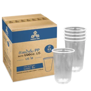 Ly nhựa đáy bầu 600ml - 20oz - Caboo Cup