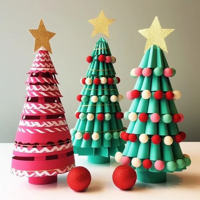 5 cách làm cây thông Noel bằng ly giấy cực đơn giản tại nhà