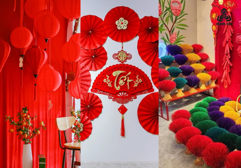 10+ ý tưởng trang trí quán trà sữa ngày Tết hút khách