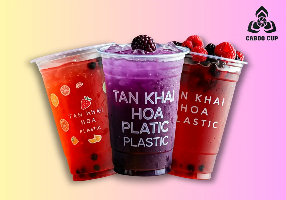 Cơ sở ly nhựa Tân Khải Hoa ra mắt mẫu ly 500ml 700ml đa dạng