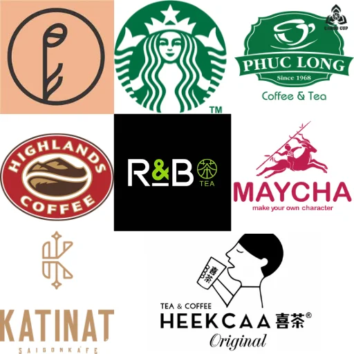 55+ mẫu logo trà sữa đẹp, ấn tượng, thiết kế độc lạ