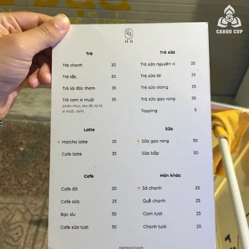 21+ mẫu menu trà chanh đẹp, đa dạng, hot nhất 2025