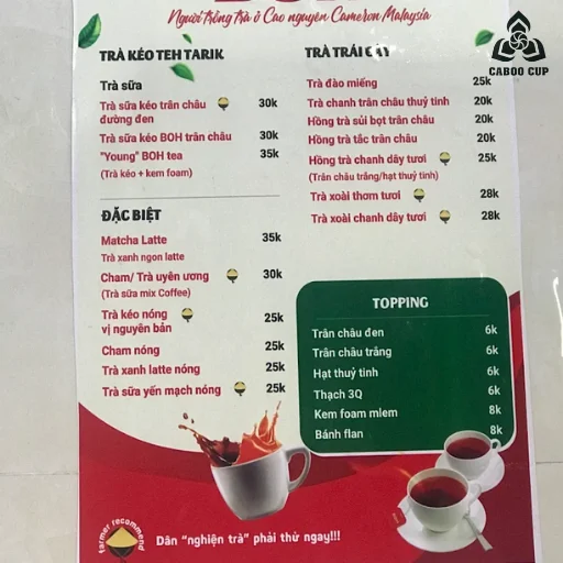 21+ mẫu menu trà chanh đẹp, đa dạng, hot nhất 2025