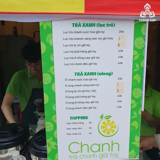 21+ mẫu menu trà chanh đẹp, đa dạng, hot nhất 2025
