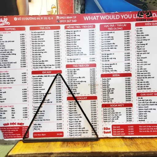 21+ mẫu menu trà chanh đẹp, đa dạng, hot nhất 2025