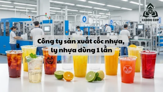 Top công ty sản xuất cốc nhựa, ly nhựa dùng 1 lần