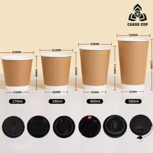 Tổng hợp kích thước ly giấy chuẩn, thông dụng nhất hiện nay