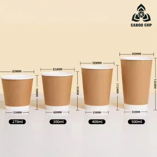 Tổng hợp kích thước ly giấy chuẩn, thông dụng nhất hiện nay