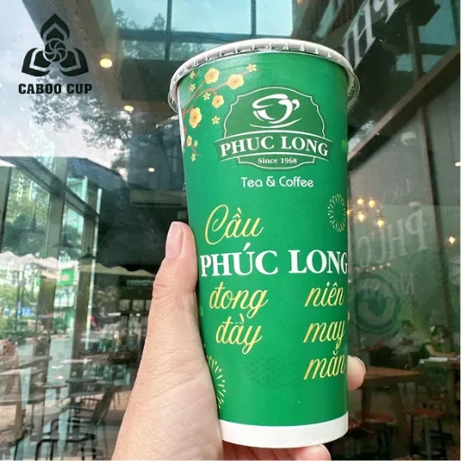 Thông tin về size ly Phúc Long và các mẫu ly của hãng