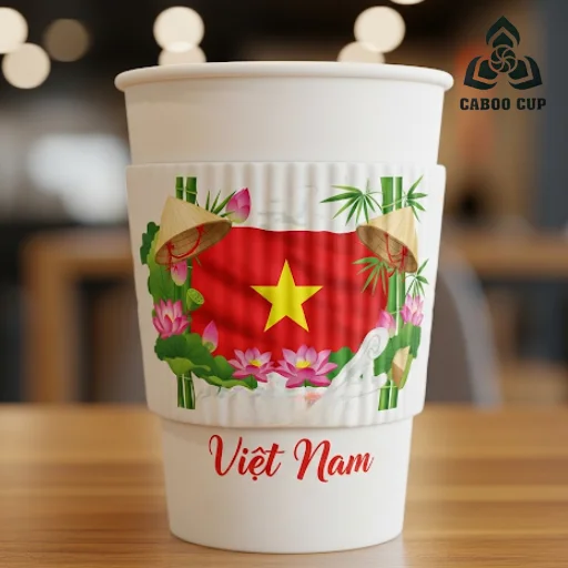 Top 30+ mẫu cover ly Quốc Khánh 2/9 độc đáo cho dịp lễ