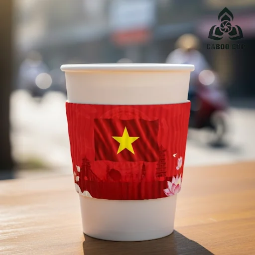 Top 30+ mẫu cover ly Quốc Khánh 2/9 độc đáo cho dịp lễ