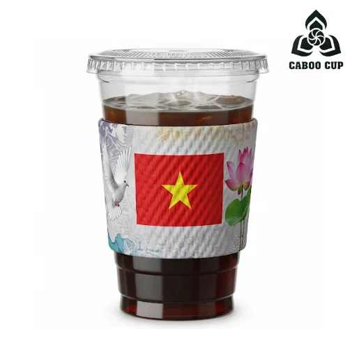 Top 30+ mẫu cover ly Quốc Khánh 2/9 độc đáo cho dịp lễ