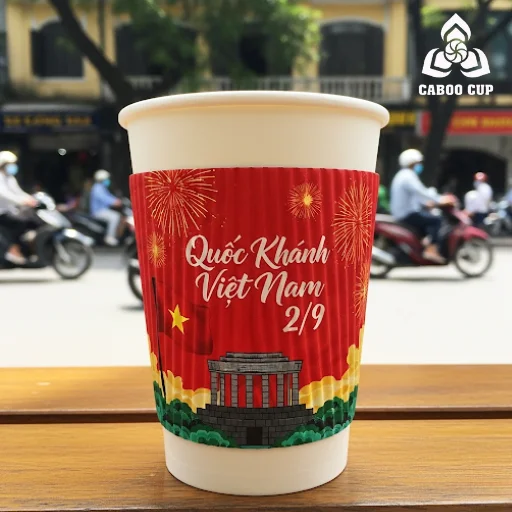 Top 30+ mẫu cover ly Quốc Khánh 2/9 độc đáo cho dịp lễ