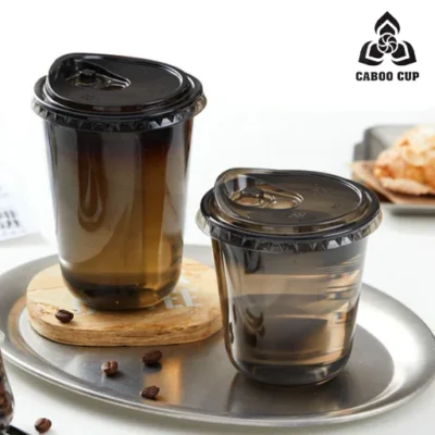 Ly nhựa màu đen / Cốc nhựa màu đen