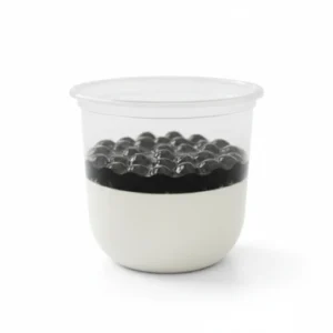 Cốc đựng tàu hũ trân châu đường đen