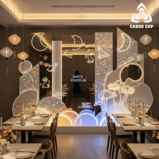 Top ý tưởng trang trí Trung Thu cho nhà hàng độc đáo, hút khách