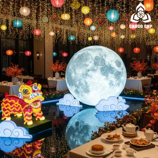 Top ý tưởng trang trí Trung Thu cho nhà hàng độc đáo, hút khách