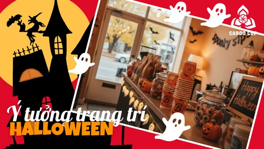 Gợi ý 10+ ý tưởng trang trí Halloween rùng rợn, đơn giản 2025