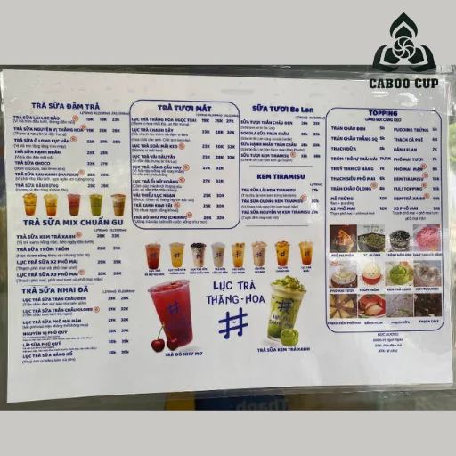 Khám phá menu Lục Trà Thăng Hoa: Có gì đặc biệt mà giới trẻ yêu thích đến vậy?