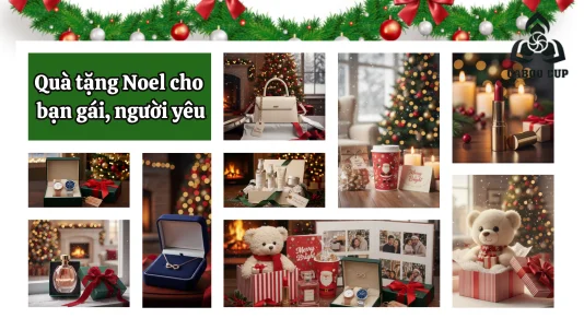 Gợi ý 10 món quà tặng Noel cho bạn gái, người yêu bất ngờ, ý nghĩa nhất - CABOO CUP