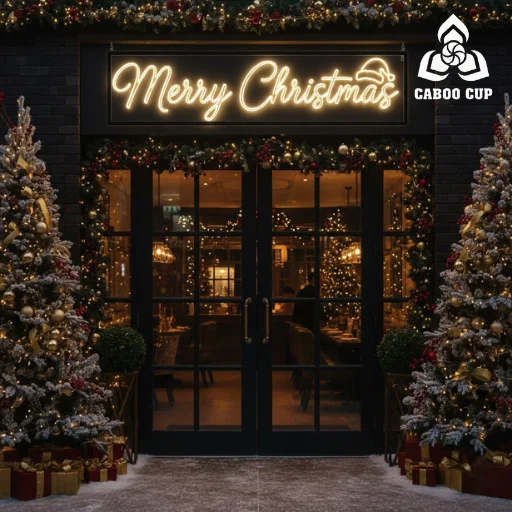 15+ Cách trang trí Noel cho nhà hàng đẹp, sang trọng, thu hút khách mùa Giáng Sinh