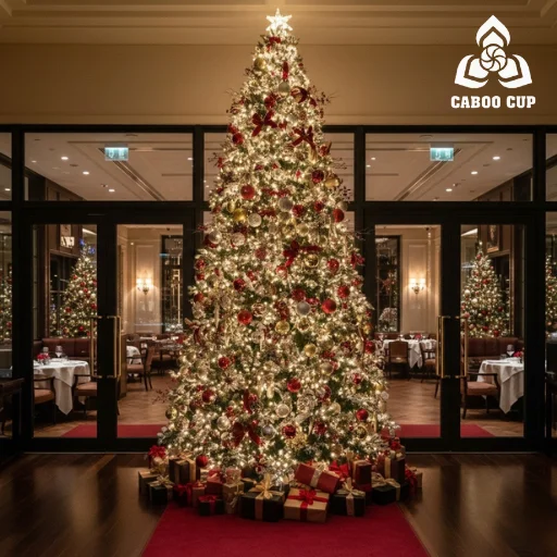 15+ Cách trang trí Noel cho nhà hàng đẹp, sang trọng, thu hút khách mùa Giáng Sinh
