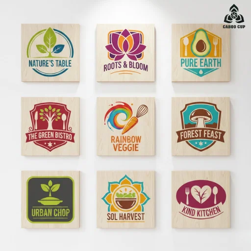 99+ Logo nhà hàng chay đẹp, thiết kế độc quyền, tải miễn phí