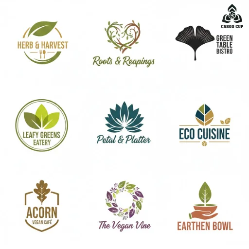 99+ Logo nhà hàng chay đẹp, thiết kế độc quyền, tải miễn phí