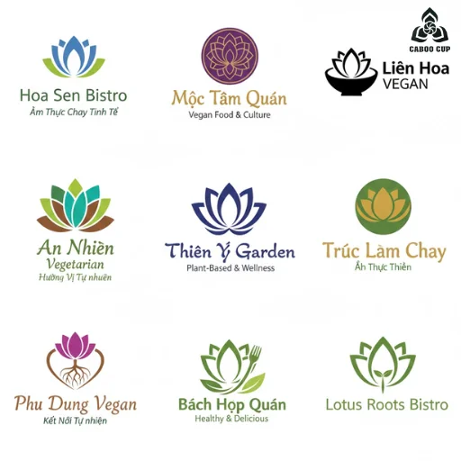 99+ Logo nhà hàng chay đẹp, thiết kế độc quyền, tải miễn phí