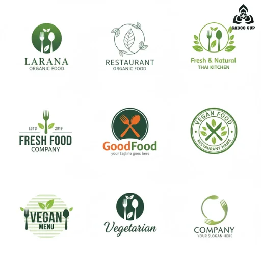 99+ Logo nhà hàng chay đẹp, thiết kế độc quyền, tải miễn phí