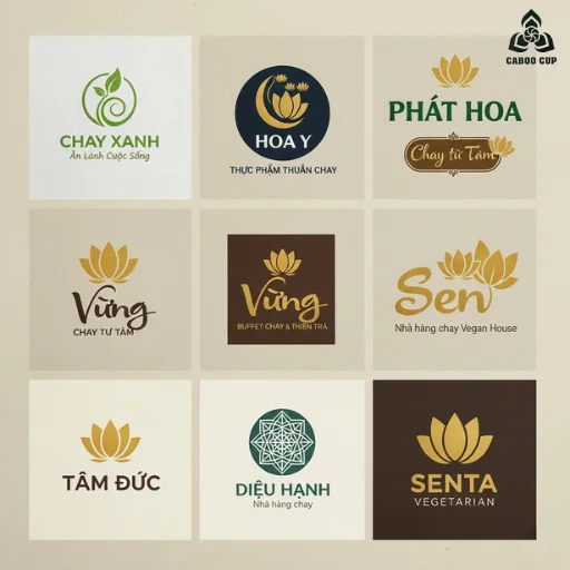 99+ Logo nhà hàng chay đẹp, thiết kế độc quyền, tải miễn phí