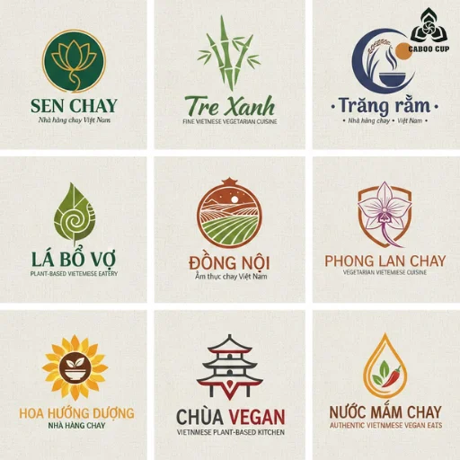 99+ Logo nhà hàng chay đẹp, thiết kế độc quyền, tải miễn phí